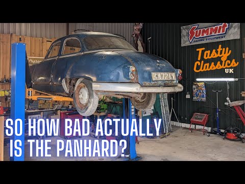 How hard would it be to get this Panhard Dyna Z Barn find back on the road?