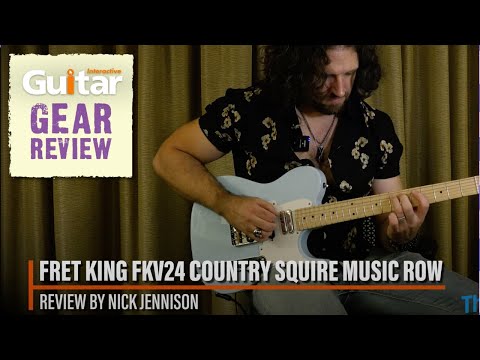 Fret-King Country Squire Music Row ~ Butterscotch image 12