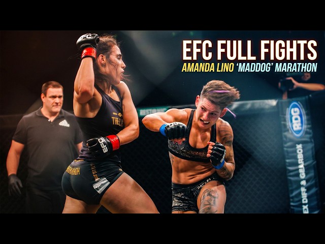 Amanda Lino “Mad Dog” Full Fight Marathon | EFC Career Highlights Before EFC 134