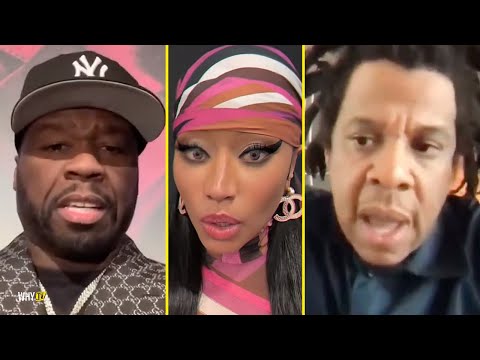 50 Cent Reacts To Nicki Minaj Dissing Jay-Z 'I Like When Nicki Get Mad, What Did They Do To Her?'