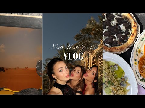New Year's '26 Vlog🎆🇦🇪✨💕
