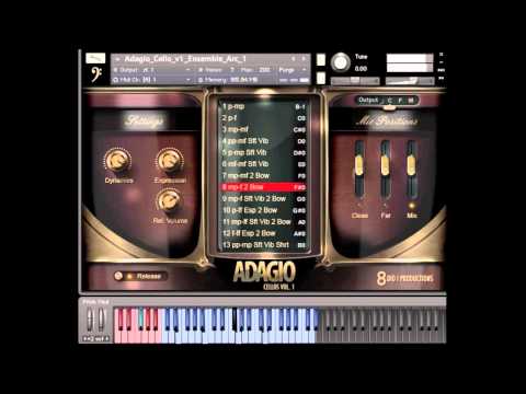 8Dio Adagio Cello Ensemble Dynamic Bowings 1