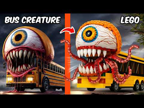 I Built an ABSOLUTE LEGO Eye-Bus Creature! | AM Bricks Galaxy