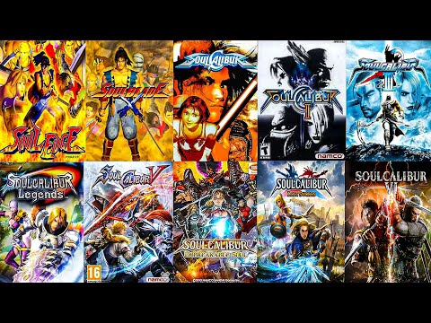 The Evolution of SOUL CALIBUR Games (1995-2018)