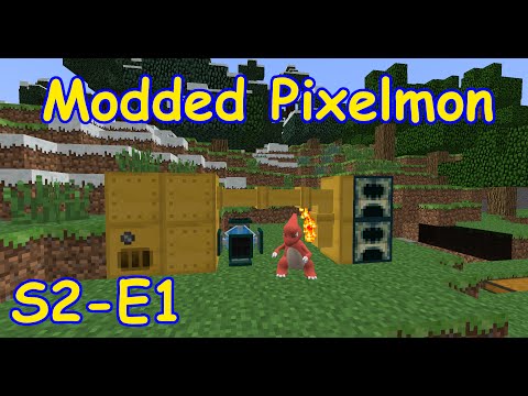 Modded Pixelmon S02-E01 [Modded Minecraft 1.7.10]