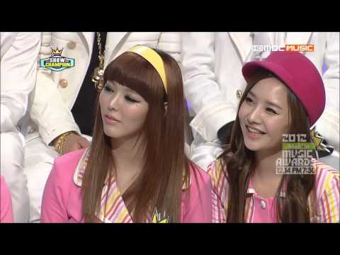 121211 MBC Show Champion Block B cut