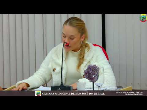 🔴 AO VIVO | Sessão Ordinária da Câmara de Vereadores de São José do Herval | 20/07/2026