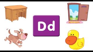 Letter D – Duck, Desk, Dog, Door | Unit 4 - Global success 1