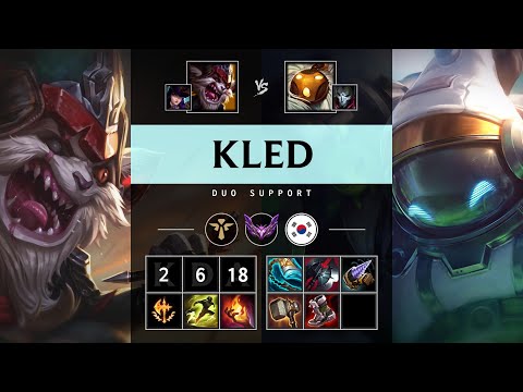 Kled Support vs Bard - KR Master Patch 25.19