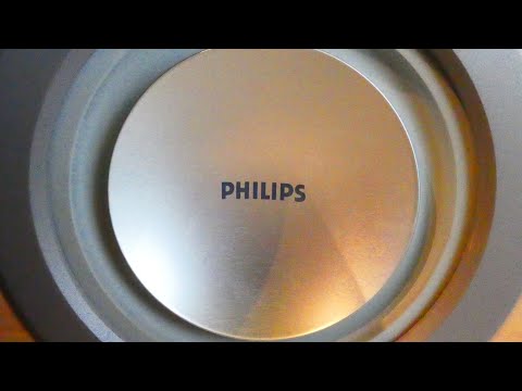PHILIPS MCM7 FLAT METAL CONE WOOFER - BASS TEST #1