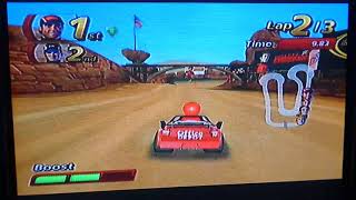 NASCAR Kart Racing (Nintendo Wii, 2009) Gameplay
