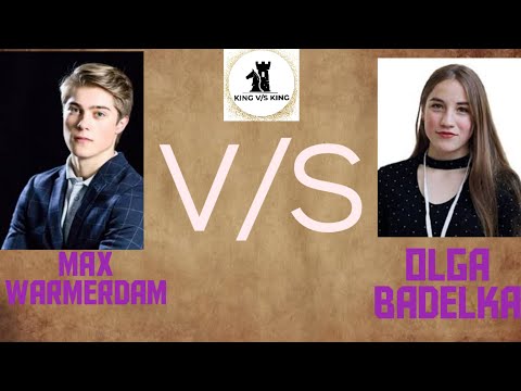 Max Warmerdam vs olga badelka 2023#chess #new #viralreels #trending #shorts #reels