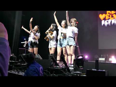 2019.02.07 Redmare Concert in LA - Red Velvet - Ending (Fancam)