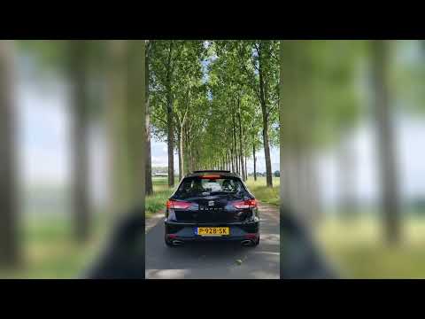 Seat Leon Cupra 5F stock exhaust sound!