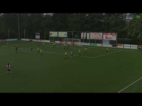 RKAVV Velsen dd 30 10 2022 Doelpunt 1 0 Robin Steffens