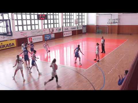 BK ZŠ Zvolen - BK Slovan Bratislava - juniorky (2. časť)