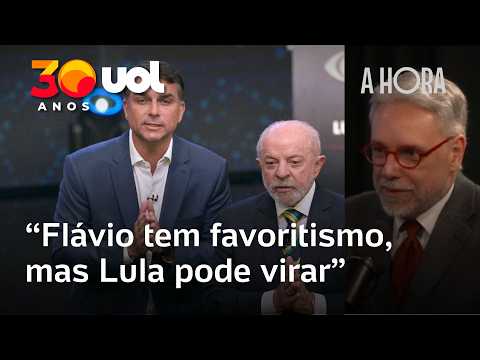 Flávio Bolsonaro e Lula: Pesquisas mostram disputa mais acirrada antes do pleito | A Hora