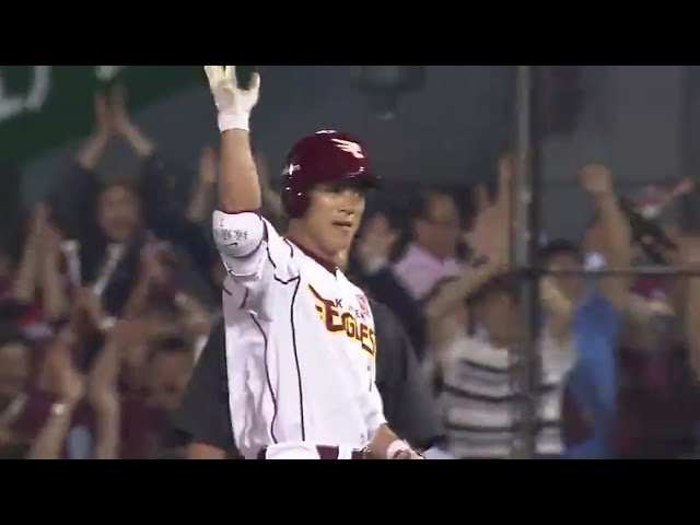 【9回裏】これがベテランの意地!! イーグルス・松井稼が代打起用に応える同点タイムリー!! 2017/6/26 E-Bs