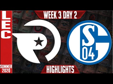 OG vs S04 Highlights | LEC Summer 2020 W3D2 | Origen vs Schalke 04