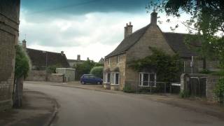 Driving into Kings Cliffe, Northamptonshire