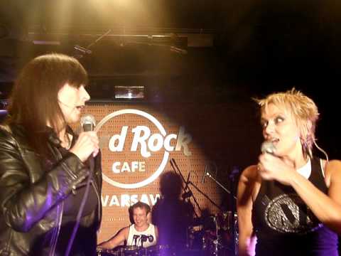 Małgorzata Ostrowska & Wanda Kwietniewska - Śmierć dyskotece - LIve Warszawa Hard Rock Cafe 2009
