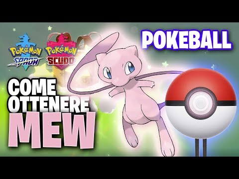 COME OTTENERE MEW SU POKEMON SPADA E SCUDO + guida POKEBALL PLUS ITA