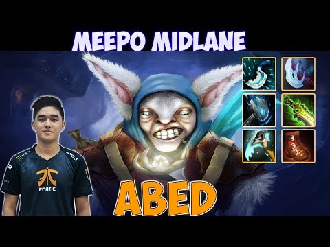Abed - Meepo Midlane Gameplay Fnatic vs TNC.Predator | The Chongqing Major Qualifiers