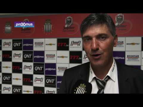 Felice Mazzu après RCSC - KAA Gent