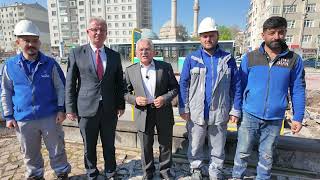 BAŞKAN BÜYÜKKILIÇ, 11 ADET YAYA ÜST GEÇİDİ PROJESİNİN İLK ETAP ÇALIŞMALARINI İNCELEDİ