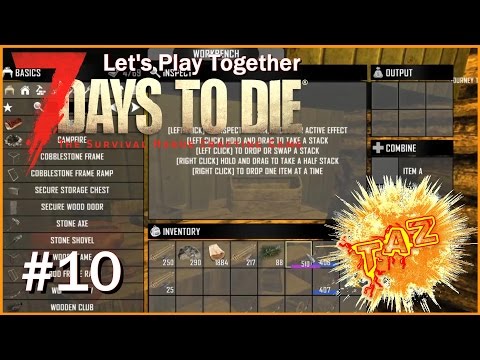 7 Days to Die S4 #10: Erstes Epic hergestellt! (Let's Play - Gameplay - German - Deutsch)