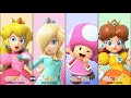 Super Mario Party Jamboree - Rosalina vs Peach vs Daisy vs Toadette - Mega Wiggler's Tree Party