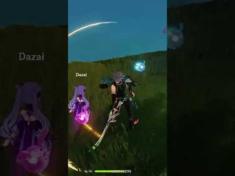 Дендро Кэ Цин и электро Хайтам вышли на охоту #shorts #genshinimpact #геншинимпакт