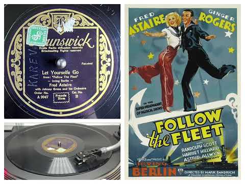 Fred Astaire, Orchestra dir. by Johnny Green: Let Yourself Go, LA 30.01.1936 (Brunswick A 9947)