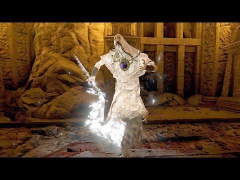 Elden Ring - Godskin Apostle Boss Fight (4K 60FPS)