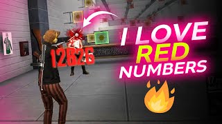 Only Red Damage tutorial Freefire 🔥
