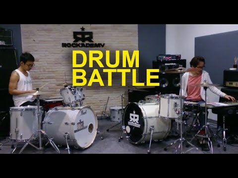 DRUM BATTLE REHEARSAL ABUSE THE YOUTH vs BROWN FLYING at ROCKADEMY