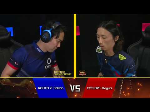 Topanga Championship Finals - Tokido (Akuma) vs Dogura (M. Bison) - Street Fighter 5 CE