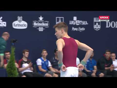 Krisztofer Meszaros. 2019 Osijek World Cup. FX