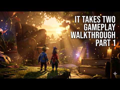 It Takes Two Full Gameplay Walkthrough (Part 1) | 1 Hour Story Mode | No Commentary