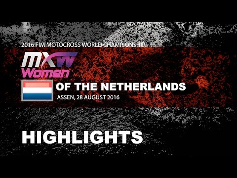 Livia Lancelot title celebration & WMX round of The Netherlands Highlights Assen - motocross