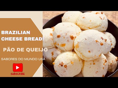 Brazilian cheese bread I Pão de queijo