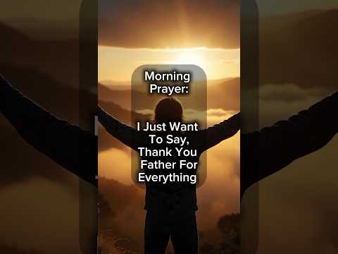 Morning Prayer #shortfeeds #prayerandpurpose  #morningprayer