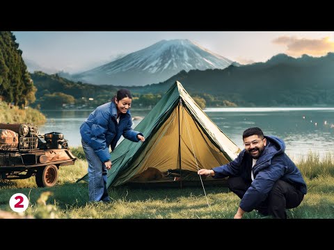 We went camping at Mount Fuji | Japan Roadtrip 😍🫶🏽 ~ EP02