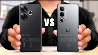 Xiaomi Redmi Turbo 3 Vs OnePlus Nord 4 || Full Comparision ⚡