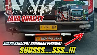 Download lagu Suos Spok spok‼️Beginilah Suara Asli Kenalpot Bus Haryanto JAVA QUALITY HR 006 |seperti pesawat jet mp3