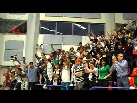 Bucuria de la finalul meciului 5 cu Sibiu