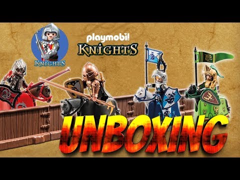 Playmobil Medieval Knights ?⚔️-Unboxing Playmobil-References 5355 5356 5357 5358 and 6695 ⁉...