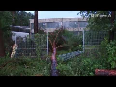 Massive Schäden nach Unwetter im Kreis Bamberg