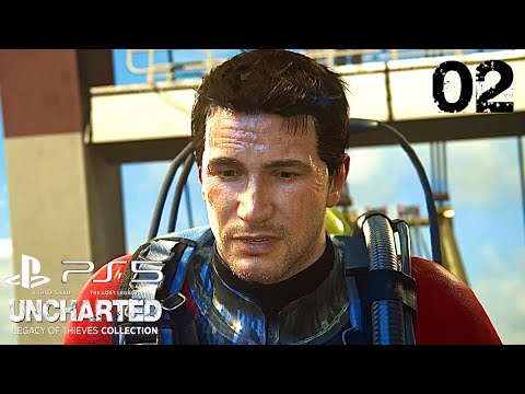 UNCHARTED 4 PS5 REMASTERED Gameplay Walkthrough Part 2 - No Commentary