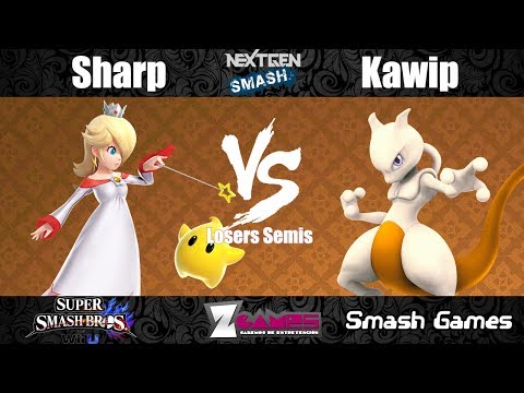 Smash Games #1 - TSB | Sharp (Rosalina) vs Kawip (Mewtwo) - SSB4 Losers Semis